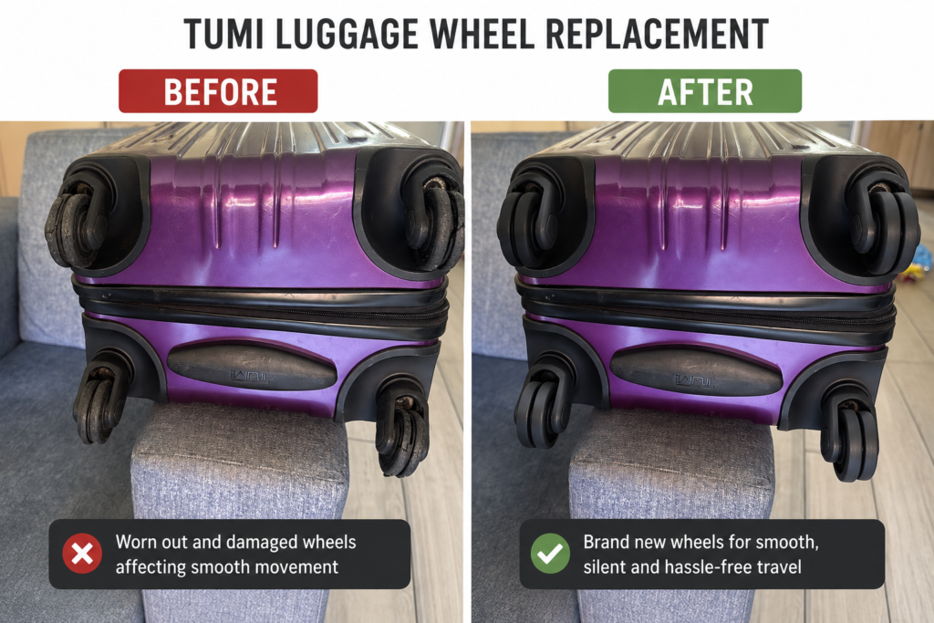Tumi Luggage Bag Wheel Replacement
